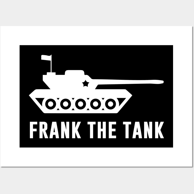 Frank the Tank Wall Art by sandyrm